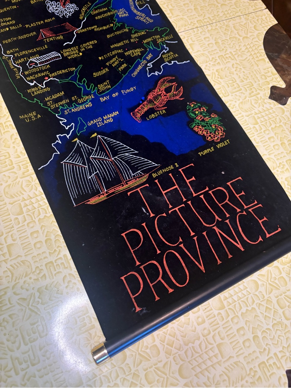 Vintage New Brunswick Wall Hanging - The Picture Province - Picture 4 of 7